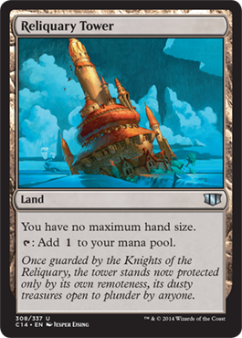 Reliquary Tower (Commander 2014 Edition) Light Play