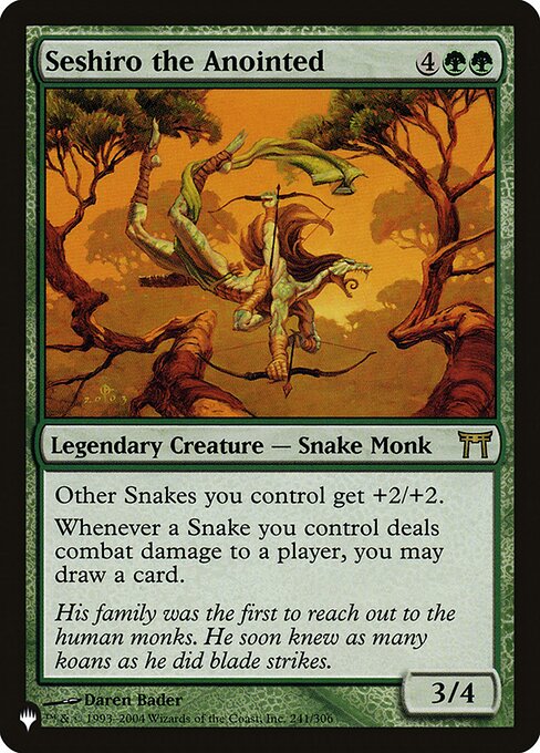 Seshiro the Anointed (The List) Near Mint