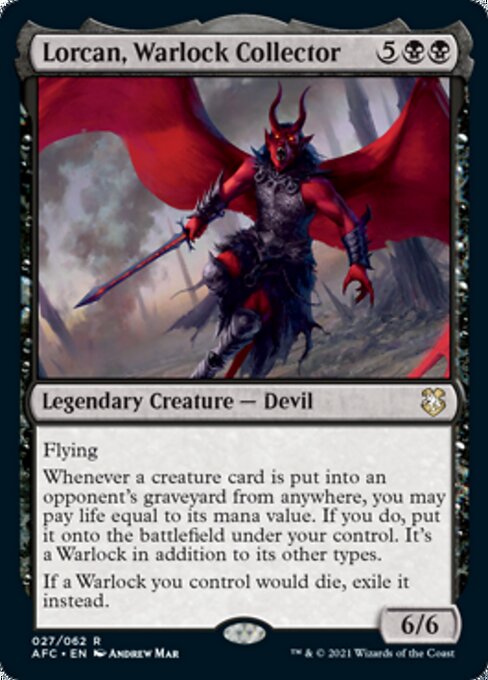 Lorcan Warlock Collector|0|0|0.00