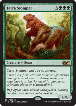 Terra Stomper (Magic 2015 Core Set) Light Play