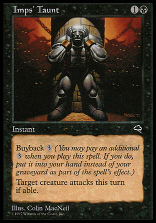 Imps' Taunt (Tempest) Light Play