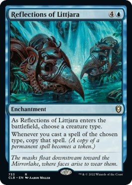 Reflections of Littjara (Commander Legends: Battle for Baldur's Gate) Near Mint