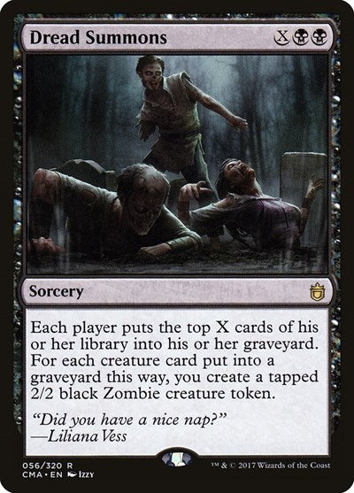 Dread Summons (Commander Anthology) Light Play