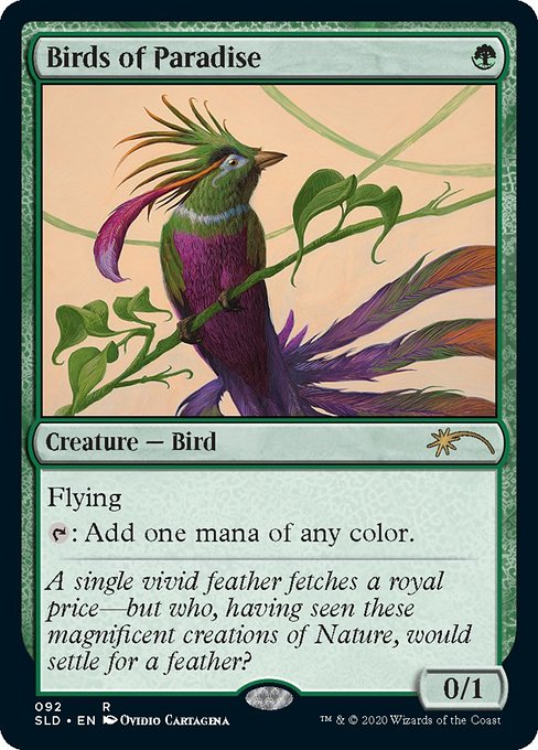 Birds of Paradise (Secret Lair) Near Mint