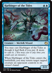 Harbinger of the Tides (Duel Decks: Merfolk vs Goblins) Light Play