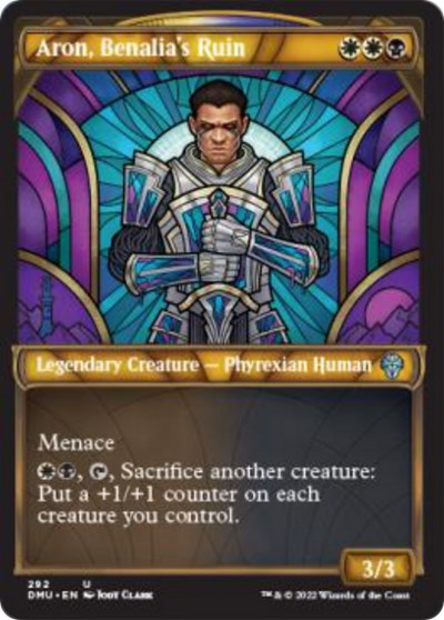 Aron, Benalia's Ruin (Showcase) (Dominaria United) Near Mint Foil