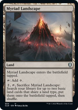 Myriad Landscape (Commander Legends: Battle for Baldur's Gate) Near Mint