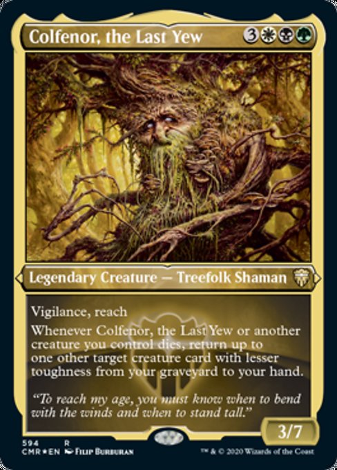 Colfenor, the Last Yew (Foil Etched) (Commander Legends) Near Mint Foil