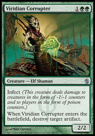Viridian Corrupter (Mirrodin Besieged) Medium Play