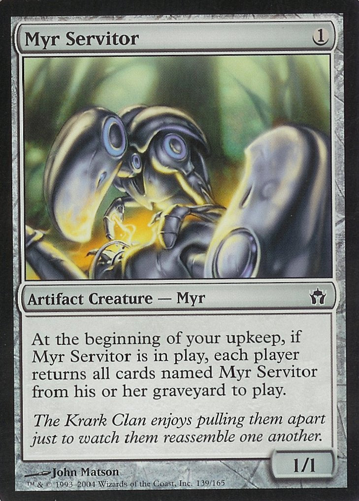 Myr Servitor (Fifth Dawn) Light Play