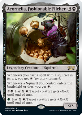 Acornelia, Fashionable Filcher (Unsanctioned) Near Mint