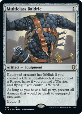 Multiclass Baldric (Commander Legends: Battle for Baldur's Gate) Light Play