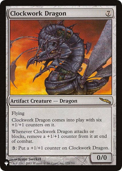 Clockwork Dragon (The List) Light Play
