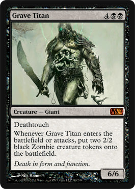 Grave Titan (Magic 2012 Core Set) Near Mint