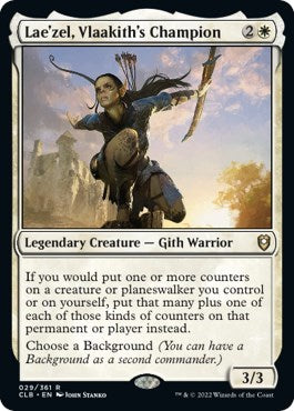 Lae'zel, Vlaakith's Champion (Commander Legends: Battle for Baldur's Gate) Light Play