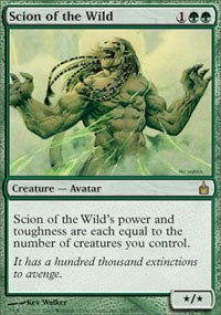 Scion of the Wild (Ravnica) Light Play