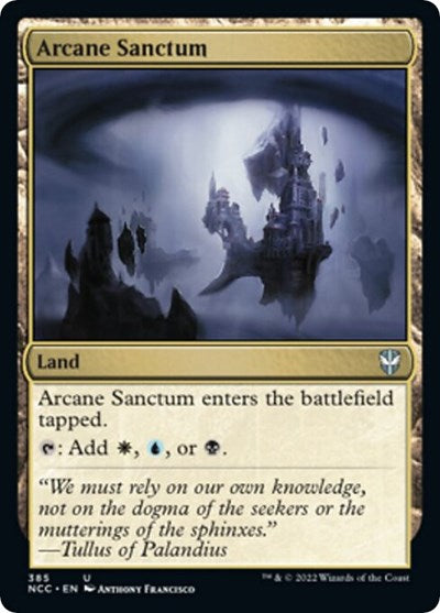 Arcane Sanctum (Commander: Streets of New Capenna) Near Mint