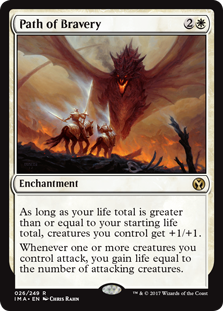 Path of Bravery (Iconic Masters) Light Play