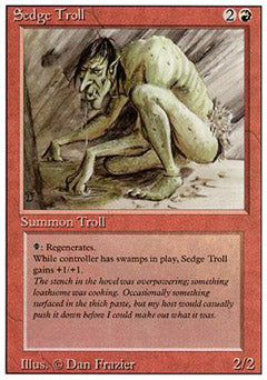 Sedge Troll (Revised) Medium Play