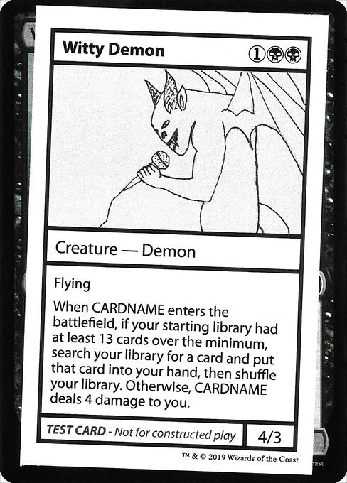 Witty Demon No PW Symbol|3|0|0.00