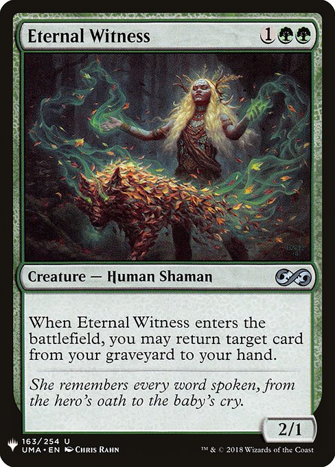 Eternal Witness Ultimate Masters Art|0|0|0.00