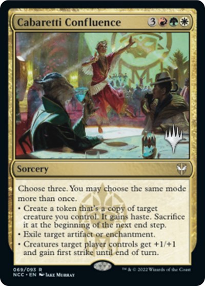 Cabaretti Confluence (Promo Pack: Streets of New Capenna) Near Mint Foil