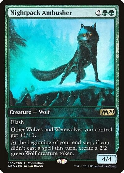 Nightpack Ambusher (2019 Convention Exclusive) (Promos: Media) Near Mint Foil