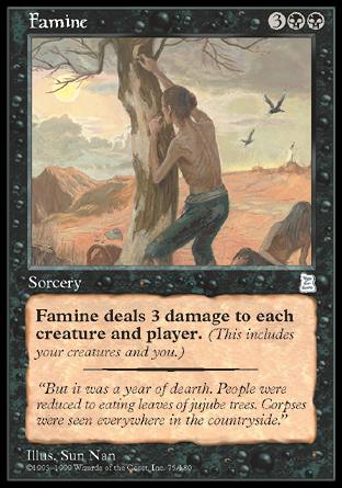 Famine (Portal Three Kingdoms) Near Mint