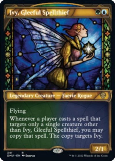 Ivy, Gleeful Spellthief (Textured Foil) (Dominaria United) Near Mint Foil