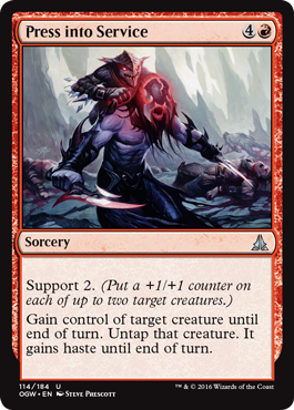 Press into Service (Oath of the Gatewatch) Medium Play