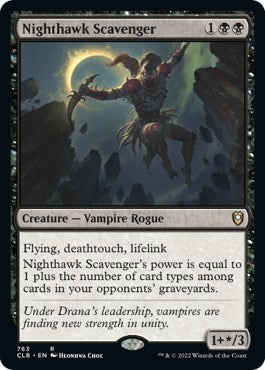 Nighthawk Scavenger (Commander Legends: Battle for Baldur's Gate) Light Play