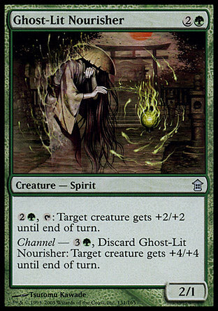 Ghost-Lit Nourisher (Saviors of Kamigawa) Medium Play