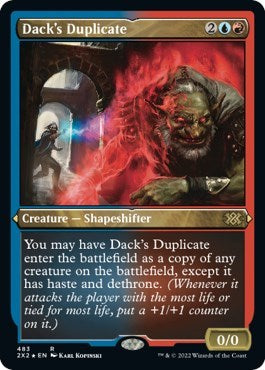Dack s Duplicate Foil Etched|0|0|0.00