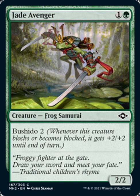 Jade Avenger (Modern Horizons 2) Light Play