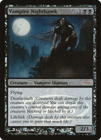 Vampire Nighthawk (Promos: WPN and Gateway) Light Play Foil