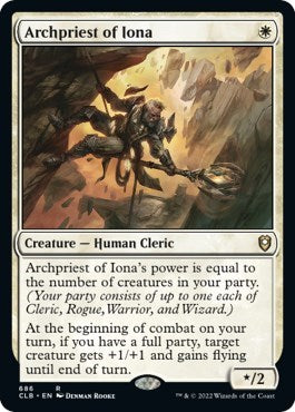 Archpriest of Iona (Commander Legends: Battle for Baldur's Gate) Light Play