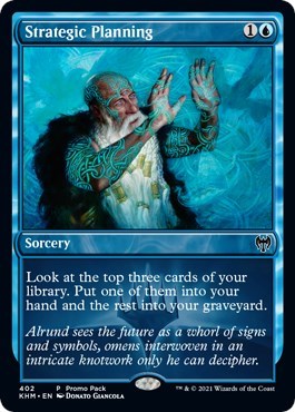 Strategic Planning (Promo Pack: Kaldheim) Near Mint