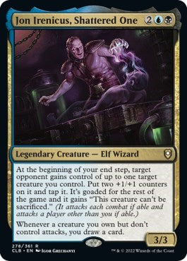 Jon Irenicus, Shattered One (Commander Legends: Battle for Baldur's Gate) Light Play