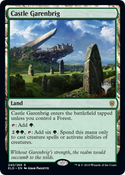 Castle Garenbrig (Promo Pack: Throne of Eldraine) Near Mint Foil