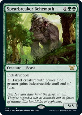 Spearbreaker Behemoth (Commander: Kamigawa: Neon Dynasty) Near Mint