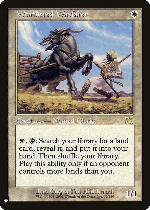 Weathered Wayfarer (Mystery Booster) Near Mint