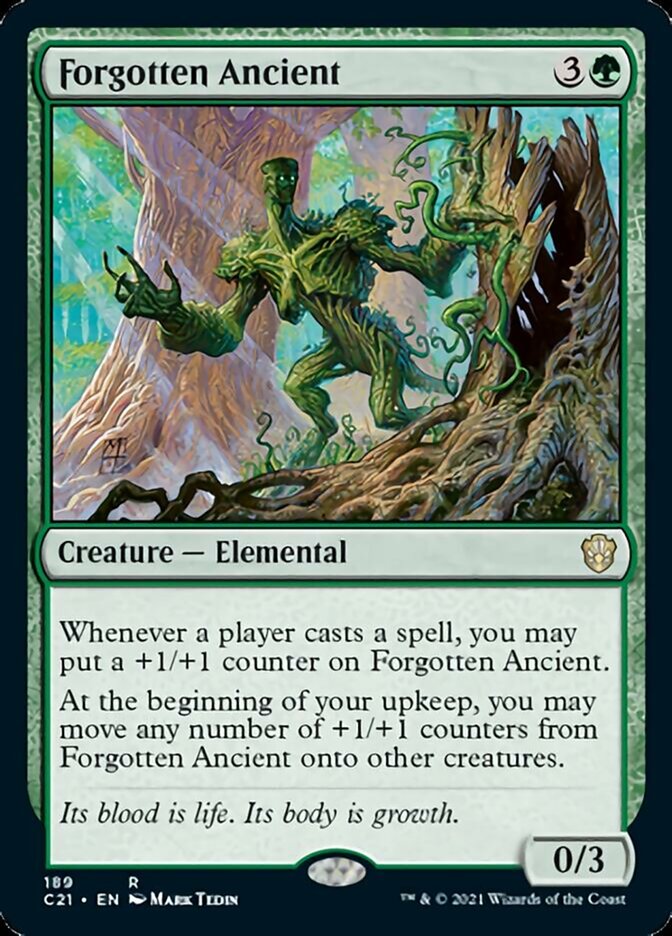 Forgotten Ancient (Commander 2021 Strixhaven) Near Mint