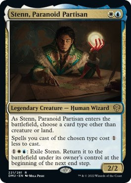 Stenn, Paranoid Partisan (Dominaria United) Near Mint Foil