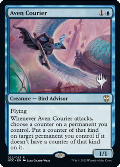 Aven Courier (Promo Pack: Streets of New Capenna) Near Mint Foil