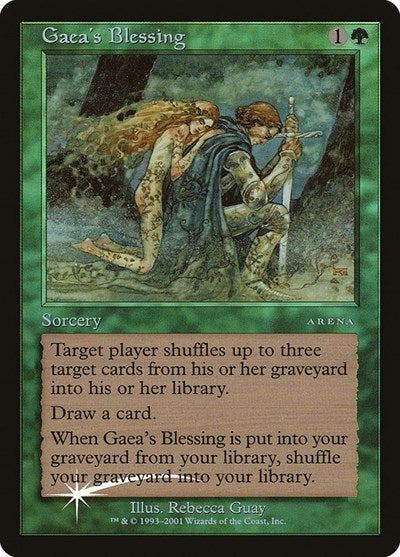 Gaea's Blessing (Promos: Arena) Near Mint Foil