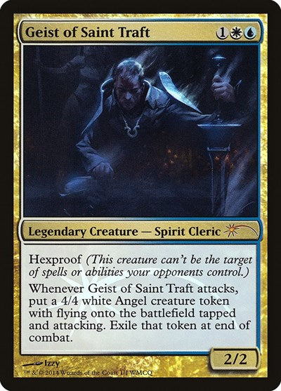 Geist of Saint Traft (Promos: WMCQ) Light Play Foil