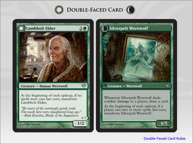 Lambholt Elder (Silverpelt Werewolf) (Dark Ascension) Medium Play