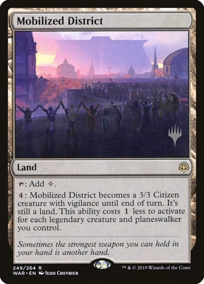 Mobilized District (Promo Pack: Core Set 2020) Light Play