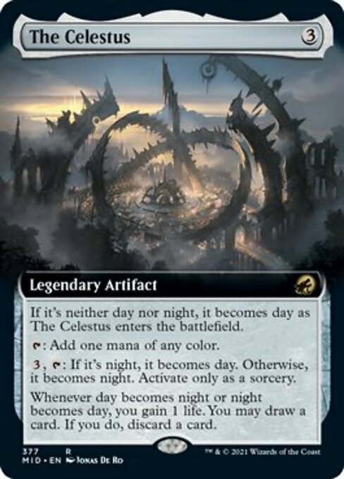 The Celestus (Extended Art) (Innistrad: Midnight Hunt) Near Mint