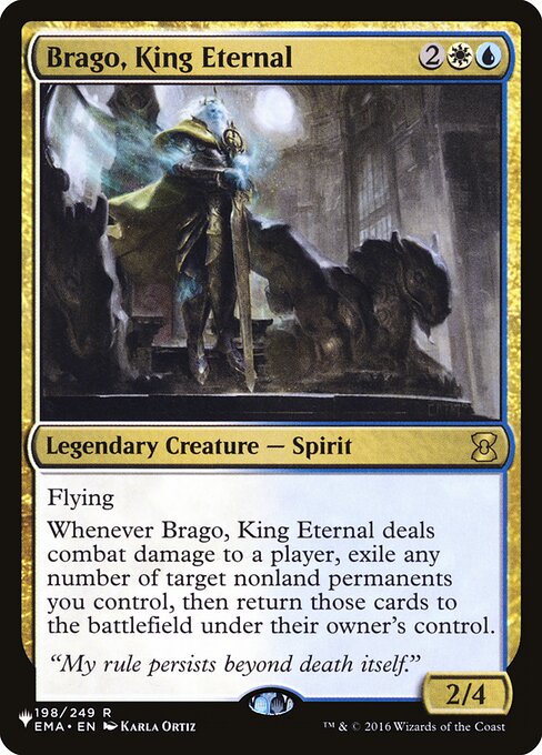 Brago, King Eternal (The List) Near Mint
